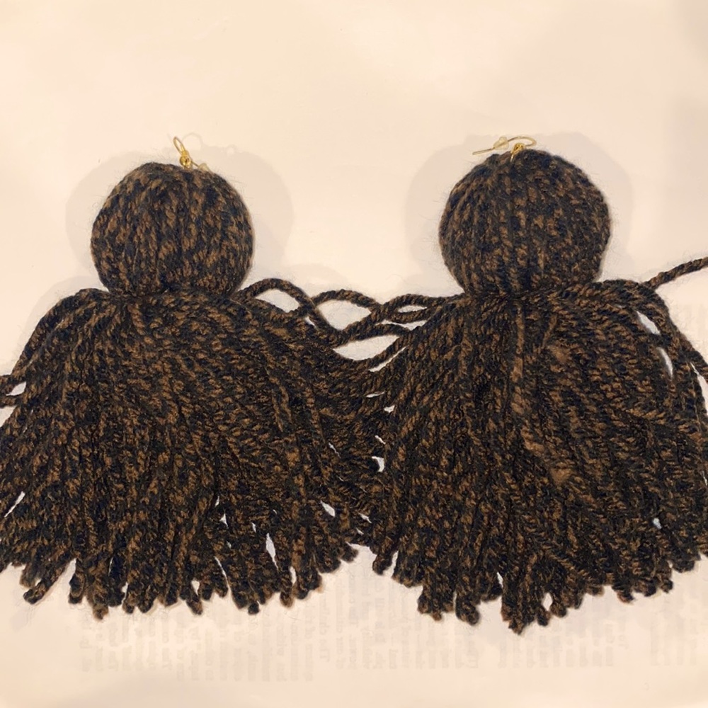 Yarn Earrings